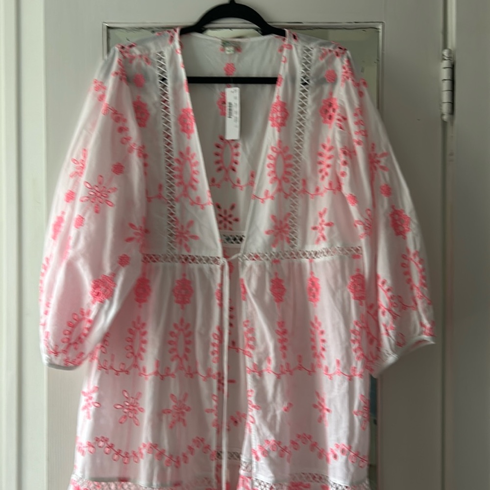 J crew with tags swimsuit cover up